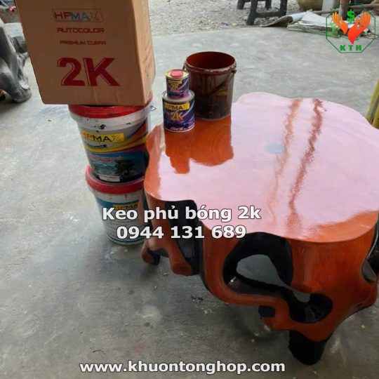 Keo phủ bóng 2k