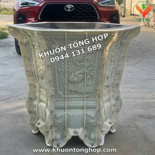 Khuôn chậu lục giác 66