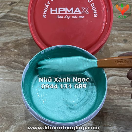 Sơn nhũ xanh ngọc