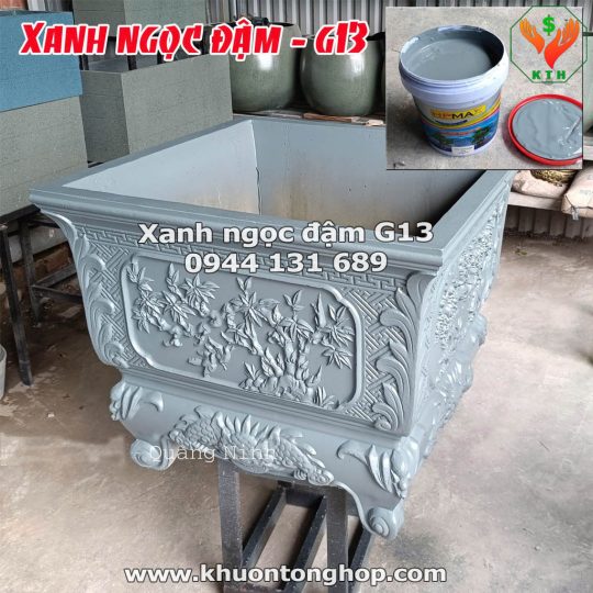 sơn xanh ngọc đậm G13