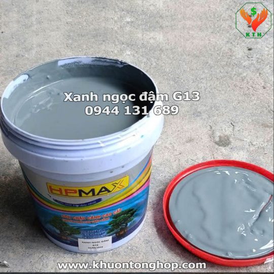 sơn xanh ngọc đậm G13