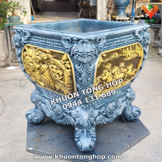 Khuôn chậu vuông 50