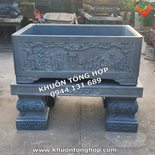 khuôn chậu bể đá 91