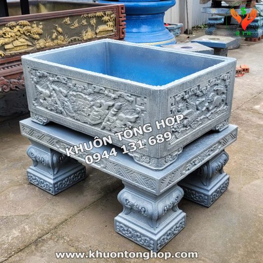 khuôn chậu bể đá 91