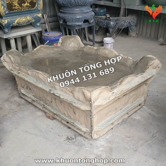 khuôn chậu chữ nhật 1m08