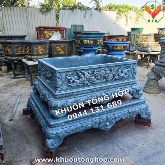 khuôn chậu chữ nhật 1m08
