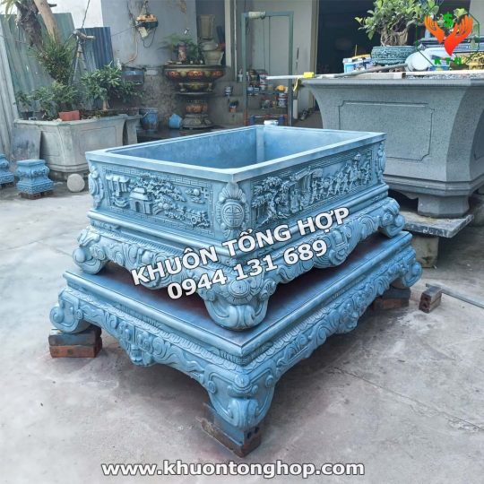 khuôn chậu chữ nhật 1m08
