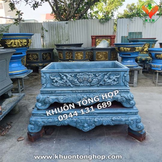 khuôn chậu chữ nhật 1m08