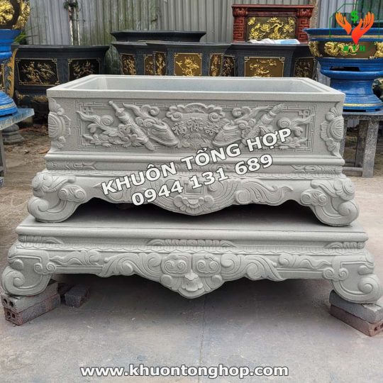 khuôn chậu chữ nhật 1m08