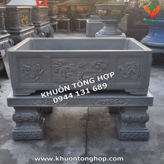 khuôn chậu bể đá 1m1