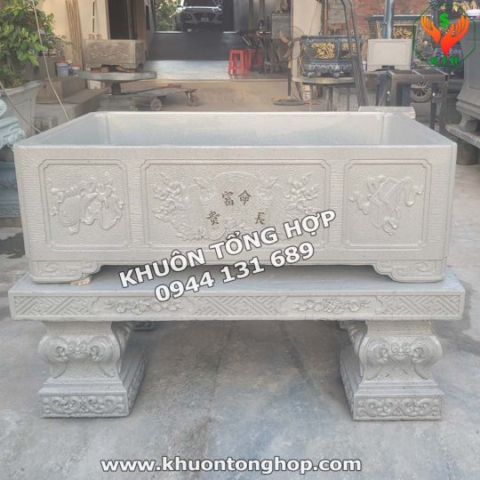 khuôn chậu bể đá 1m1