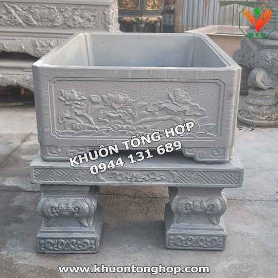 khuôn chậu bể đá 1m1