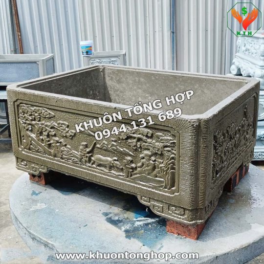 khuôn chậu bể đá 75