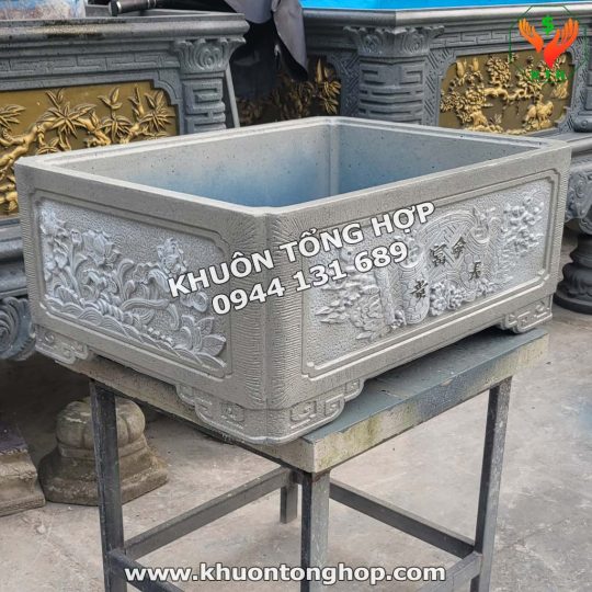 khuôn chậu bể đá 75