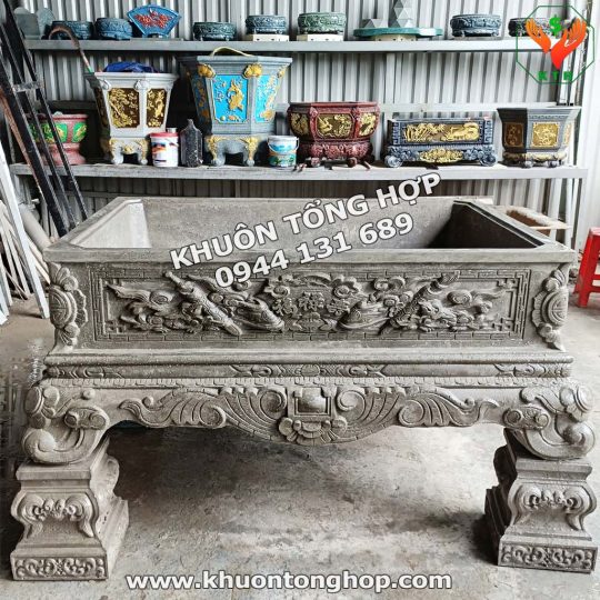 khuôn bể chữ nhật 1m28