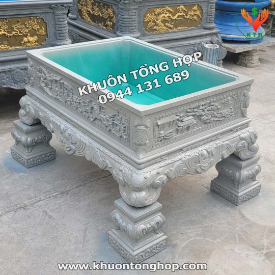 khuôn bể chữ nhật 1m28