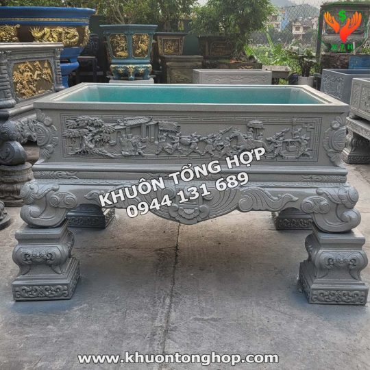khuôn bể chữ nhật 1m28