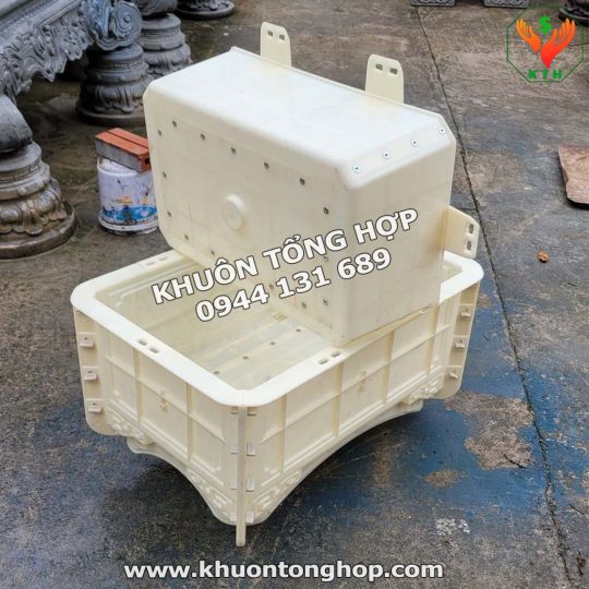 khuôn chậu chữ nhật 40 60