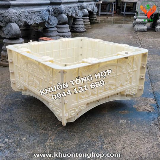 khuôn chậu vuông 60 abs