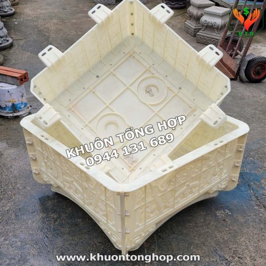 khuôn chậu vuông 60 abs