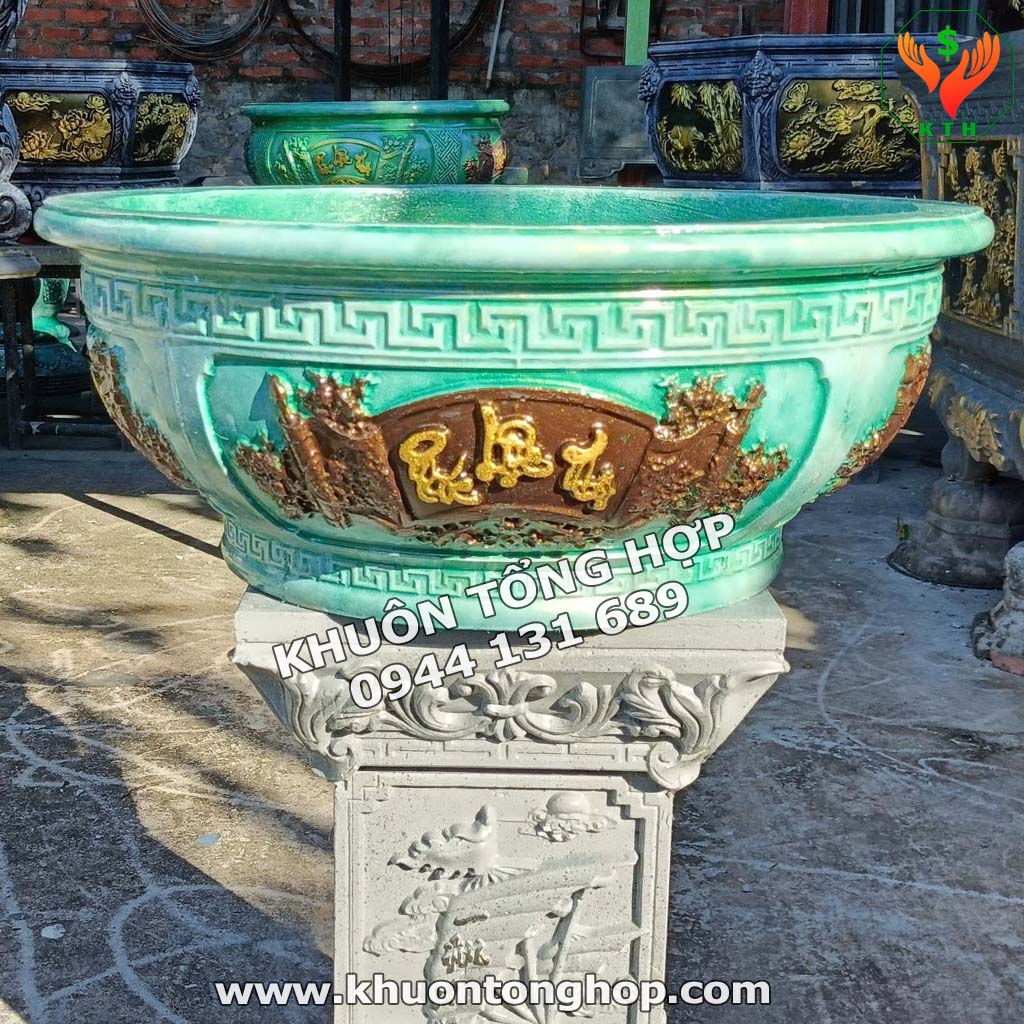 khuôn chậu tròn 60