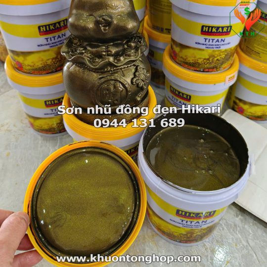 sơn nhũ đồng đen