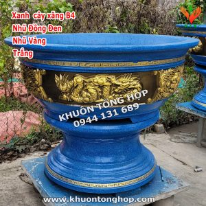 Sơn xanh cây xăng