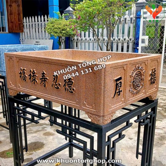 khuôn chậu chữ nhật 60 80